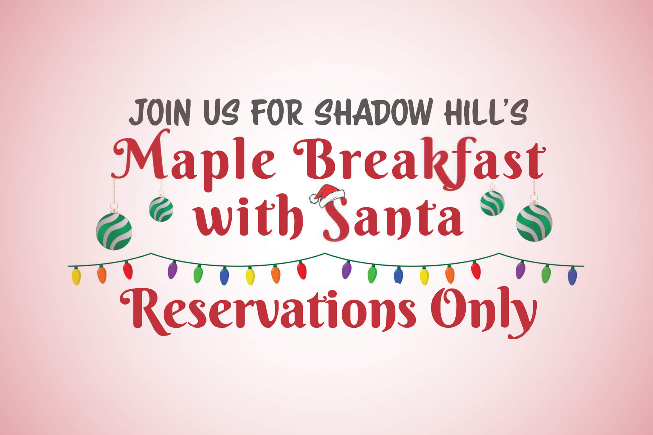 Santa Breakfast Santa Breakfast